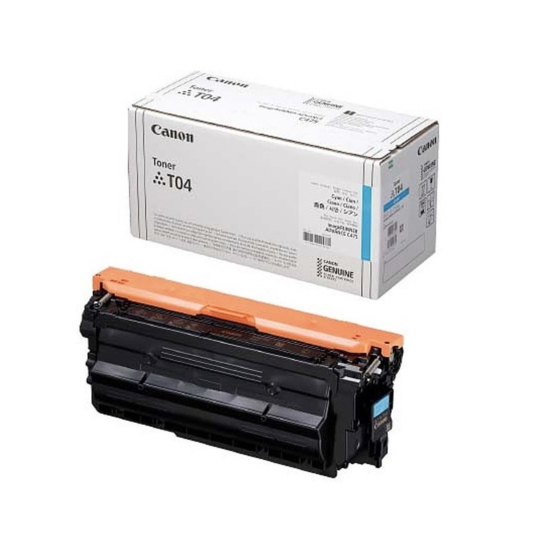 Toner Cyan Canon pour imageRUNNER ADVANCE C475i/ C477i/ C478i (T04)