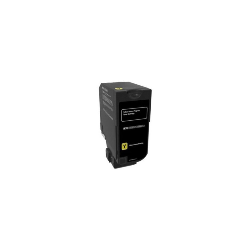 Cartouche de toner générique Jaune extra haute capacité pour LEXMARK CS720, CS725, CX725 (3K) 