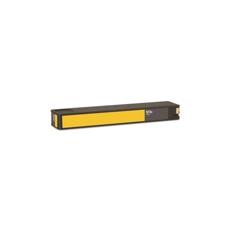 Cartouche jet d'encre Jaune Haute Capacité Générique pour HP PageWide : Pro 452dw / 477dw ....(N°973X)