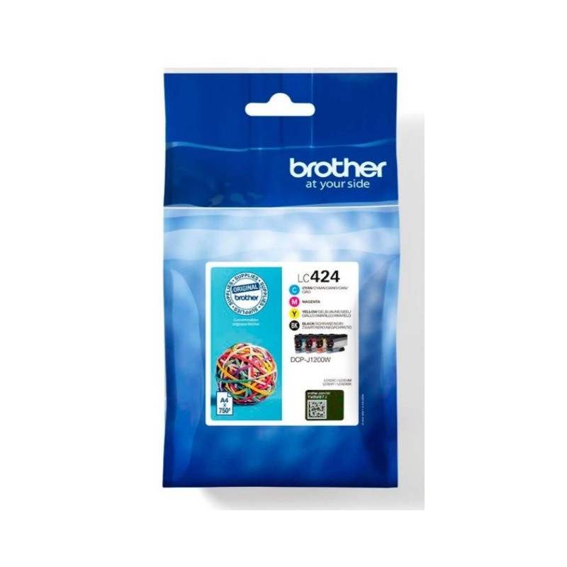 Pack économique de 4 Cartouches d'encre Brother pour DCP-J1200w...