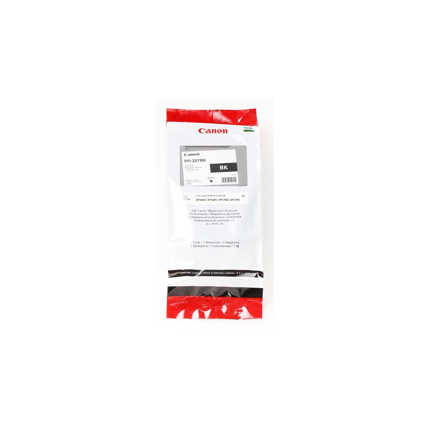 Encre noir Canon pour  / IPF680 / IPF780..... (PFI-207), Toner Express : achat en ligne de Encre noir Canon pour  / IPF680 / IPF