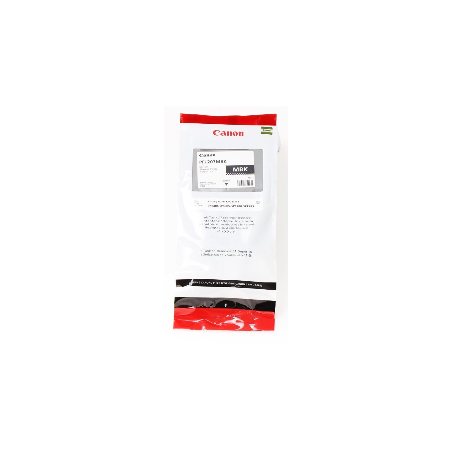 Encre noir mat Canon pour  / IPF680 / IPF780..... (PFI-207)