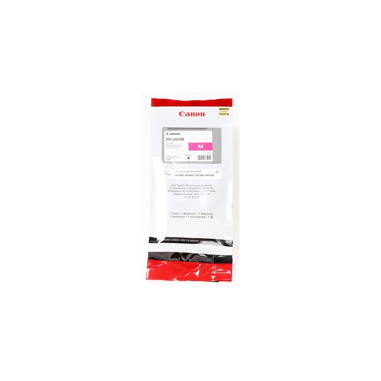 Encre Magenta Canon pour  / IPF680 / IPF780..... (PFI-207)