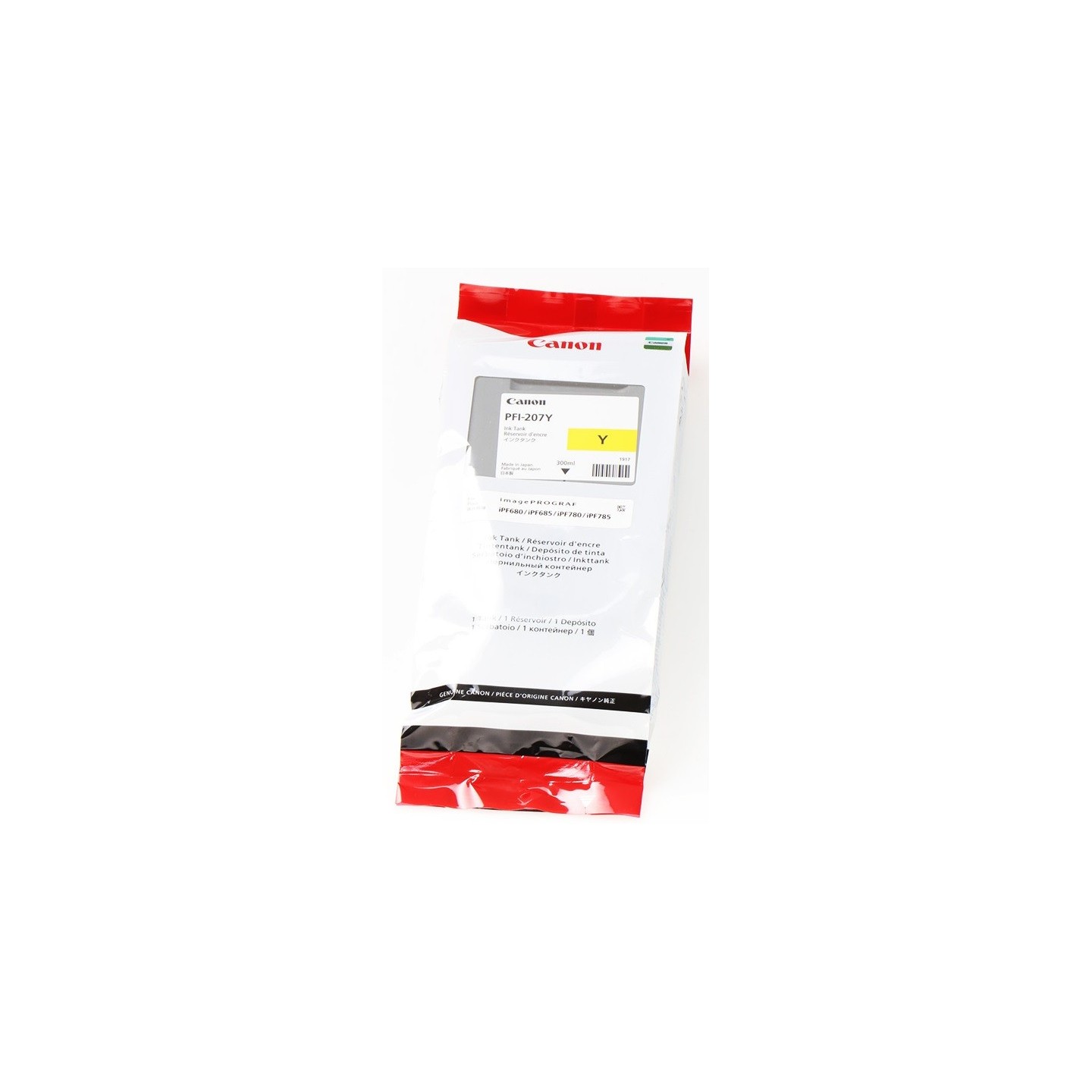 Encre Jaune Canon pour  / IPF680 / IPF780..... (PFI-207)
