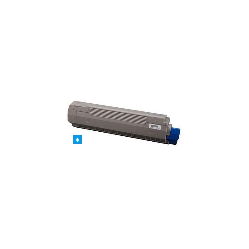 Toner Cyan Générique pour Oki C823 / C833 / C843 (7 000 pages)