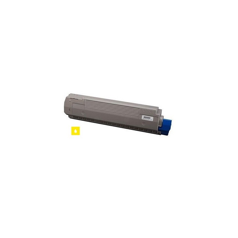Toner Jaune Générique pour Oki C823 / C833 / C843 (7 000 pages)