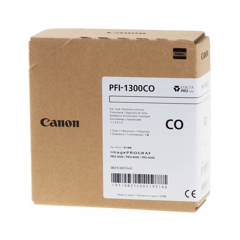 Cartouche Jet d'encre Optimiseur de couleur CANON (330ml) pour ImagePrograf PRO (PFI1300CO)