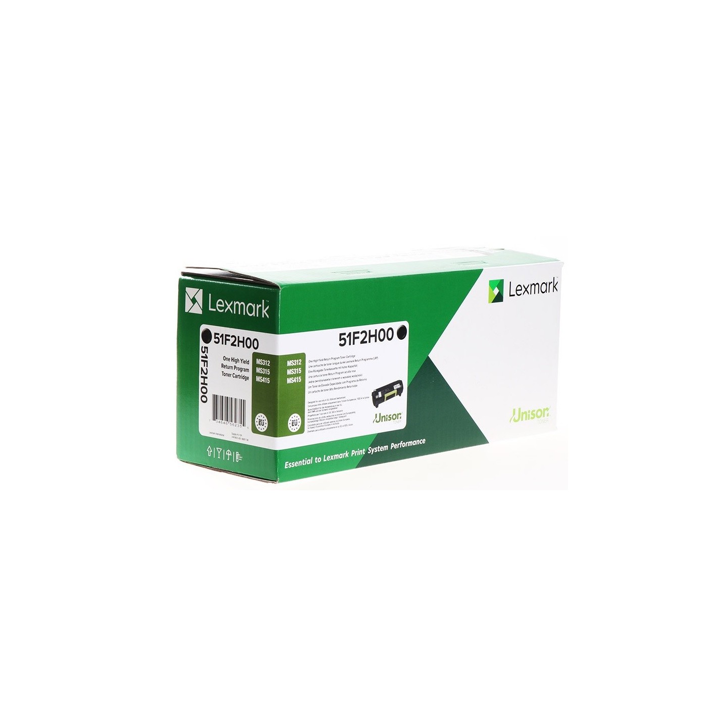 Toner noir Haute Capacité pour Lexmark MS410 / MS415.....