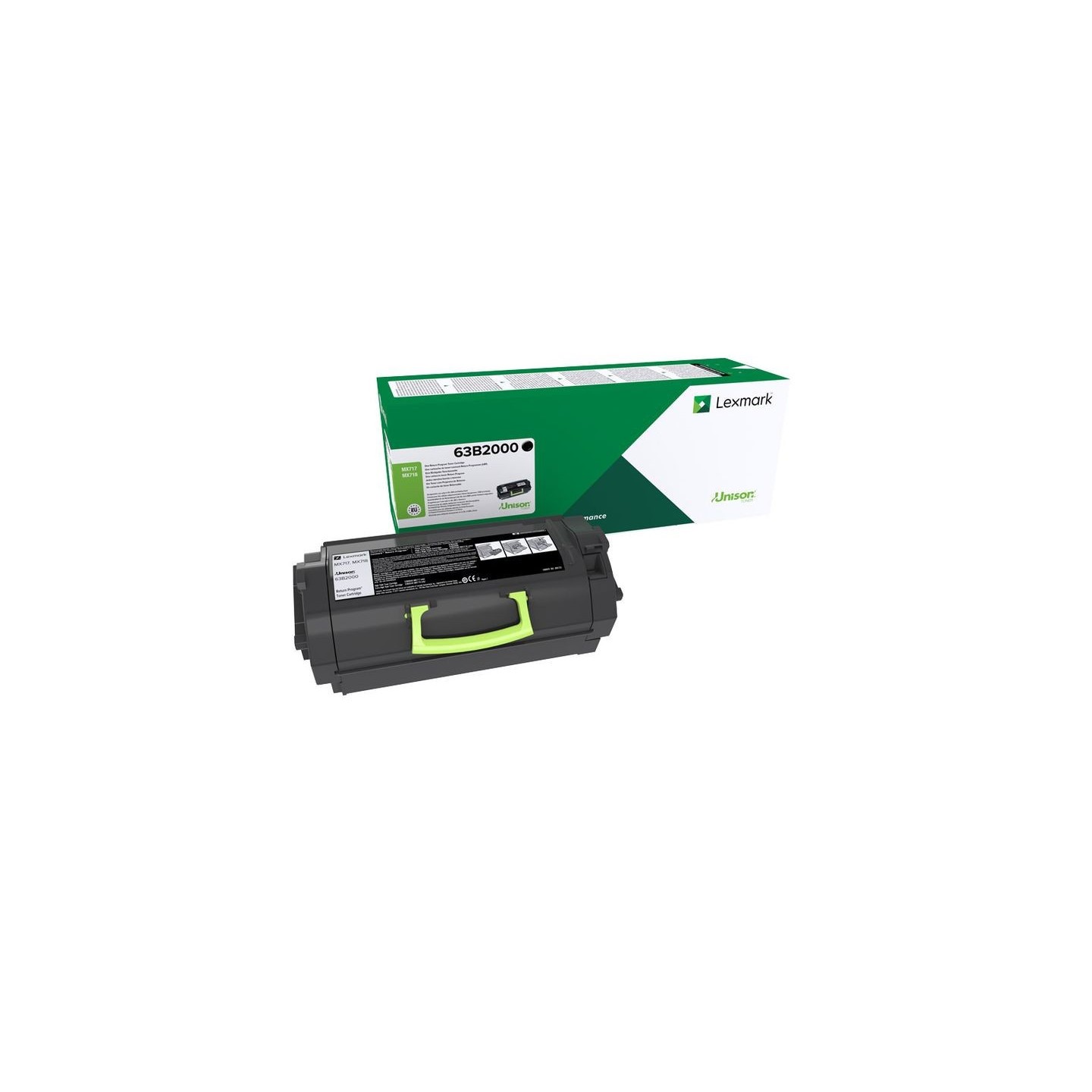 Toner noir Lexmark Return Program pour MX717dn  / MX718de...