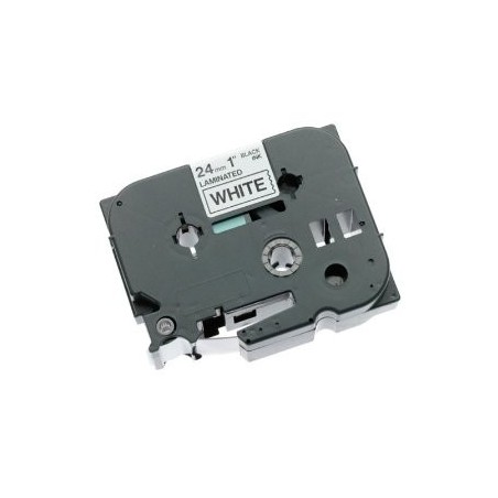 Ruban Matriciel Noir/blanc Brother  (TZ-251)  24mm, Toner Express : achat en ligne de Ruban Matriciel Noir/blanc Brother  (TZ-25