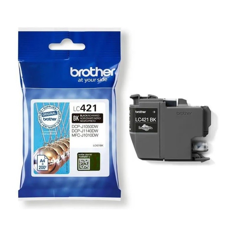 Cartouche noire Brother pour MFC-J1050dw / MFC-J1140dw / MFC-J1010dw