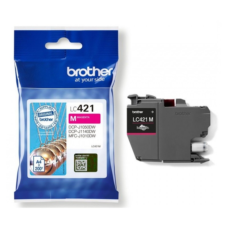 Cartouche Magenta Brother pour DCP-J1050dw / DCP-J1140dw / MFC-J1010dw