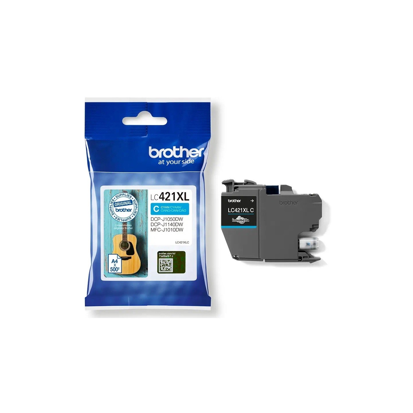 Cartouche Cyan Brother Haute Capacité pour DCP-J1050dw / DCP-J1140dw / MFC-J1010dw