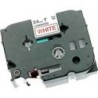 Ruban Matriciel rouge/blanc Brother  (TZ-252)  24mm, Toner Express : achat en ligne de Ruban Matriciel rouge/blanc Brother  (TZ-