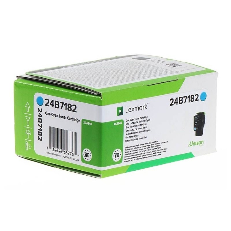 Cartouche de toner Cyan Lexmark pour XC4240 