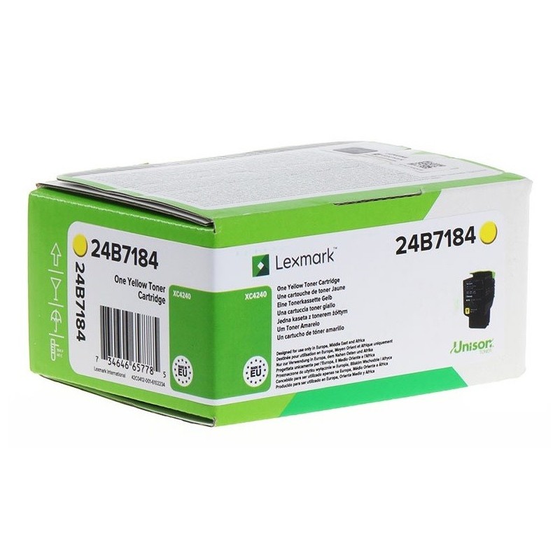 Cartouche de toner Jaune Lexmark pour XC4240 