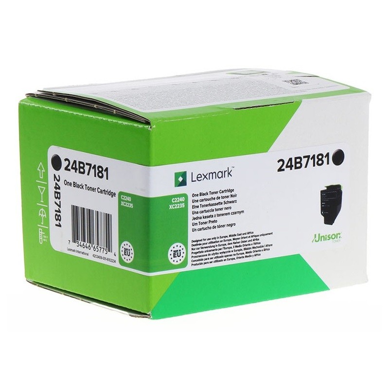 Cartouche de toner Noir Lexmark pour XC2235, C2240