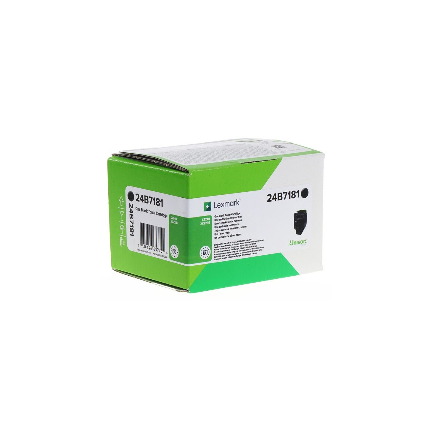Cartouche de toner Noir Lexmark pour XC2235, C2240