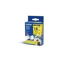 Ruban flexibel jaune/noir Brother (TZ-FX641)  18mm, Toner Express : achat en ligne de Ruban flexibel jaune/noir Brother (TZ-FX64