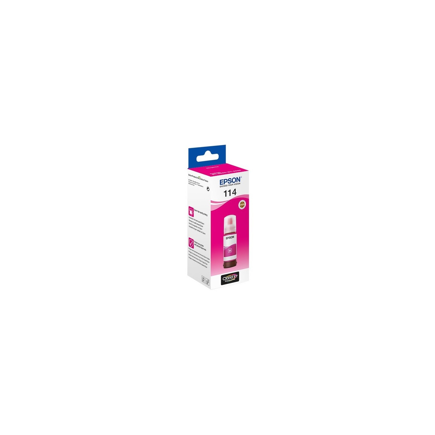 Cartouche Magenta Epson pour EcoTank  ET-8500, ... (114)