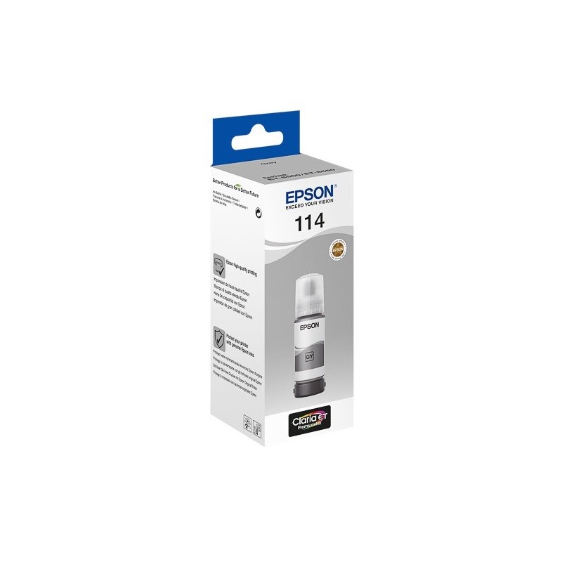 Cartouche Grise Epson pour EcoTank  ET-8500, ... (114)