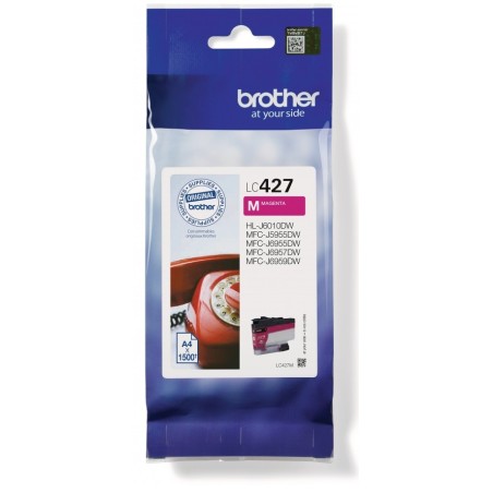 Cartouche Jet d'encre Magenta BROTHER pour MFC-J6955DW, ... (1 500 pages)
