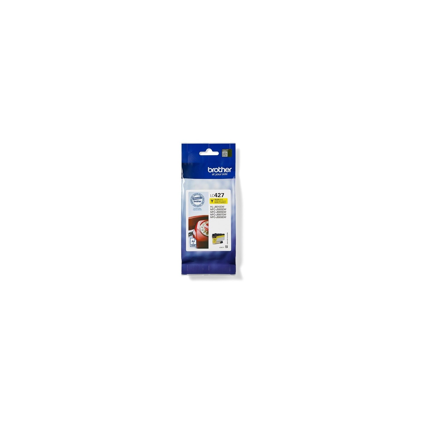 Cartouche Jet d'encre Jaune BROTHER pour MFC-J6955DW, ... (1 500 pages)