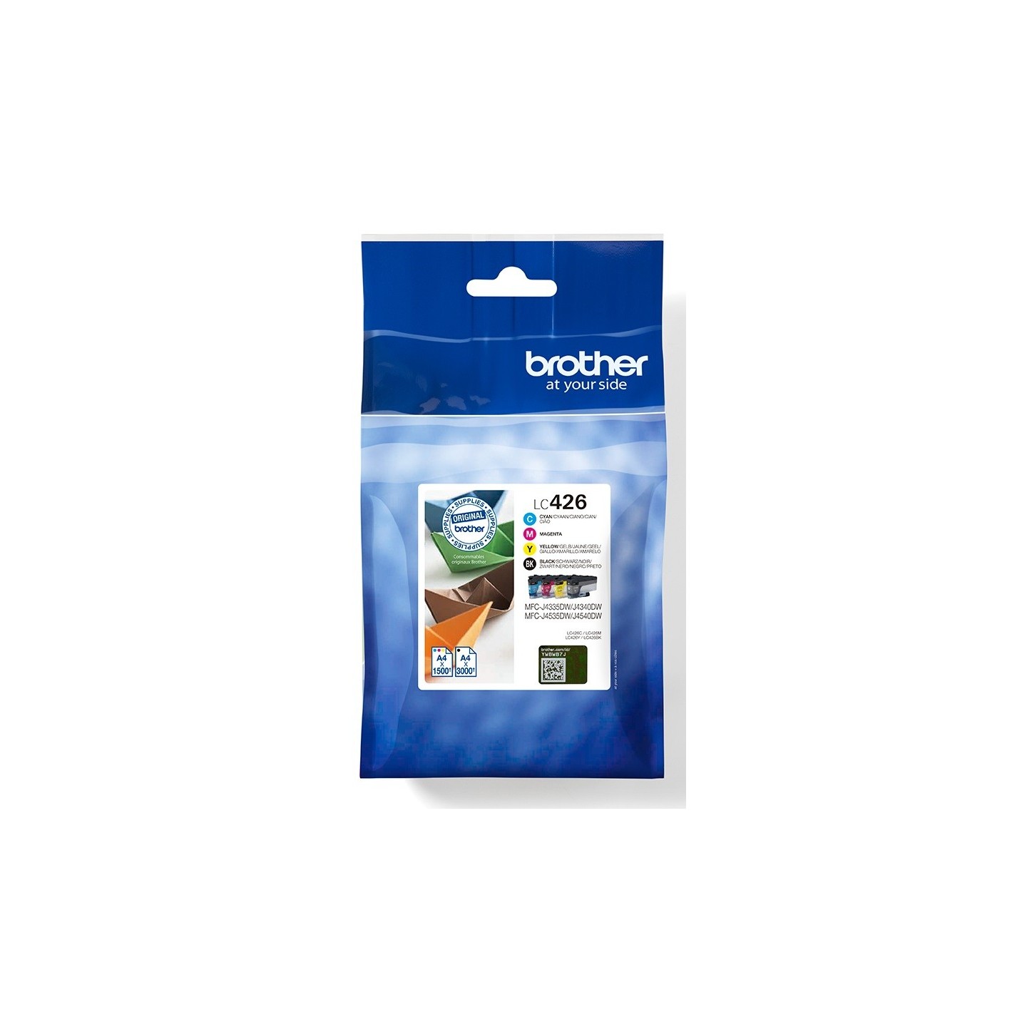 Pack 4 Cartouches d'encre Brother pour DCP-J4335dw / MFC J4340dw...