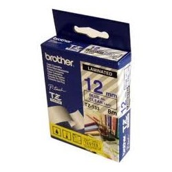 Ruban Matriciel clear/blue Brother  (TZ-133)  12mm, Toner Express : achat en ligne de Ruban Matriciel clear/blue Brother  (TZ-13