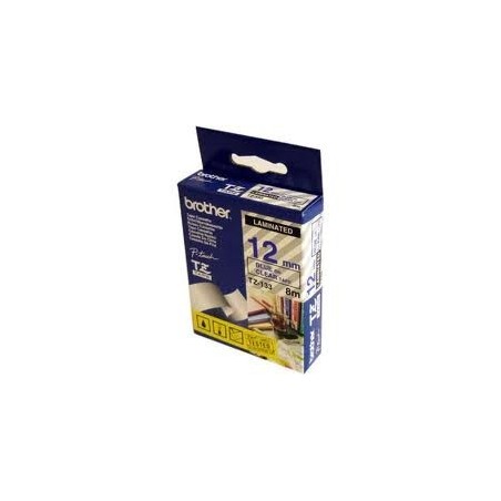 Ruban Matriciel clear/blue Brother  (TZ-133)  12mm, Toner Express : achat en ligne de Ruban Matriciel clear/blue Brother  (TZ-13
