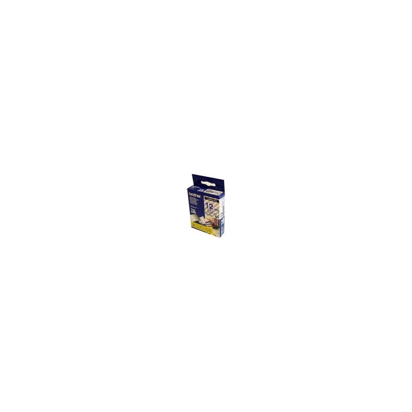 Ruban Matriciel clear/blue Brother  (TZ-133)  12mm, Toner Express : achat en ligne de Ruban Matriciel clear/blue Brother  (TZ-13