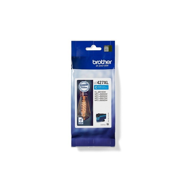 Cartouche Jet d'encre Cyan Haute Capacité BROTHER pour MFC-J6955DW, ... 