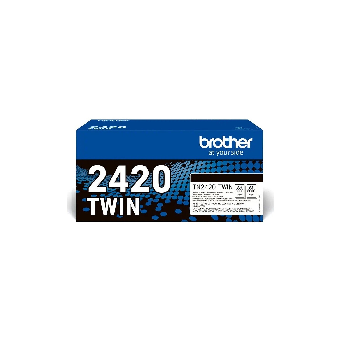 Pack de 2 Cartouche toner noir Brother TN2420 pour HL L2310D ....