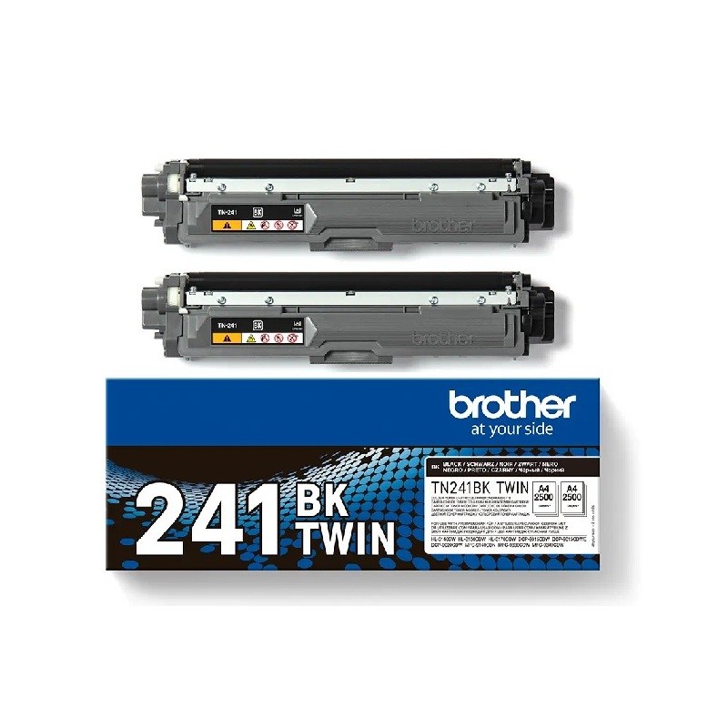 Pack de 2 Toners noir Brother pour DCP9020 / HL3140 (TN241BKTWIN) ....