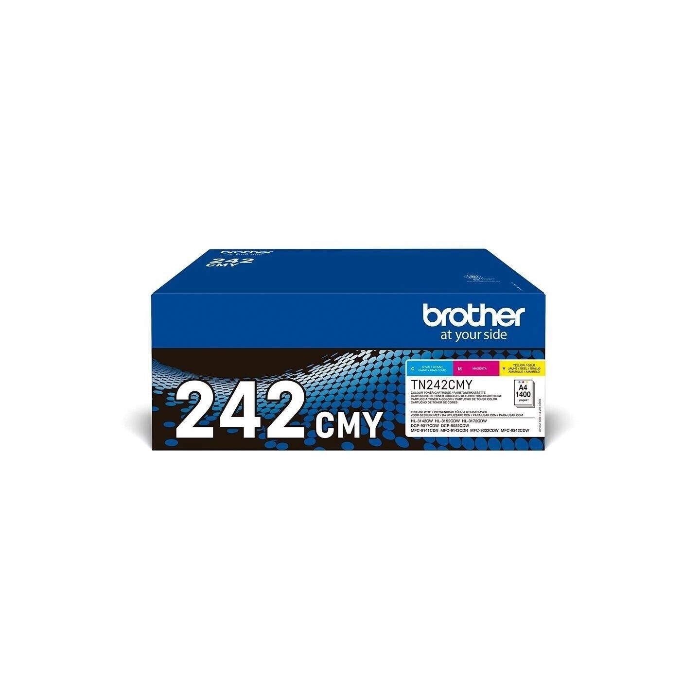 Pack 3 Toner Couleur Brother pour DCP9022CDW / HL3152CDW ...(TN242CMY)