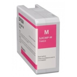 Cartouche d'encre Magenta Epson pour ColorWorks C6500, ... (SJIC36P-M)