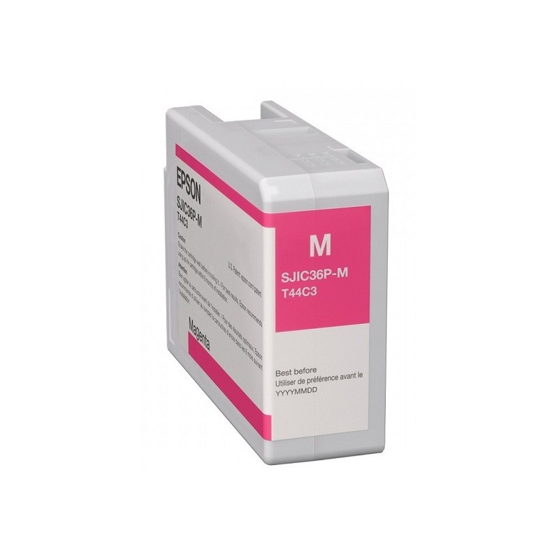 Cartouche d'encre Magenta Epson pour ColorWorks C6500, ... (SJIC36P-M)