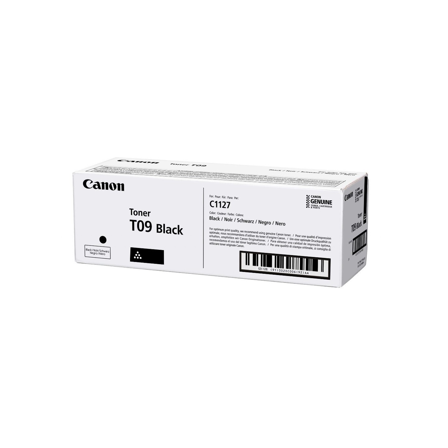 Toner noir Canon pour I Sensys XC1127i, ...(T09)