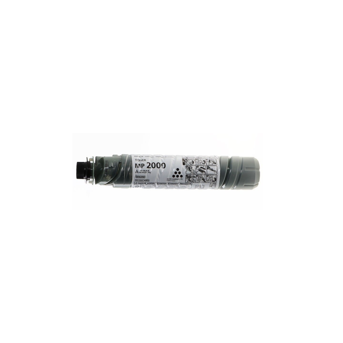 Toner noir Ricoh pour Aficio 2015 / 2018 / 2018D (Type 1230D/ 885094)