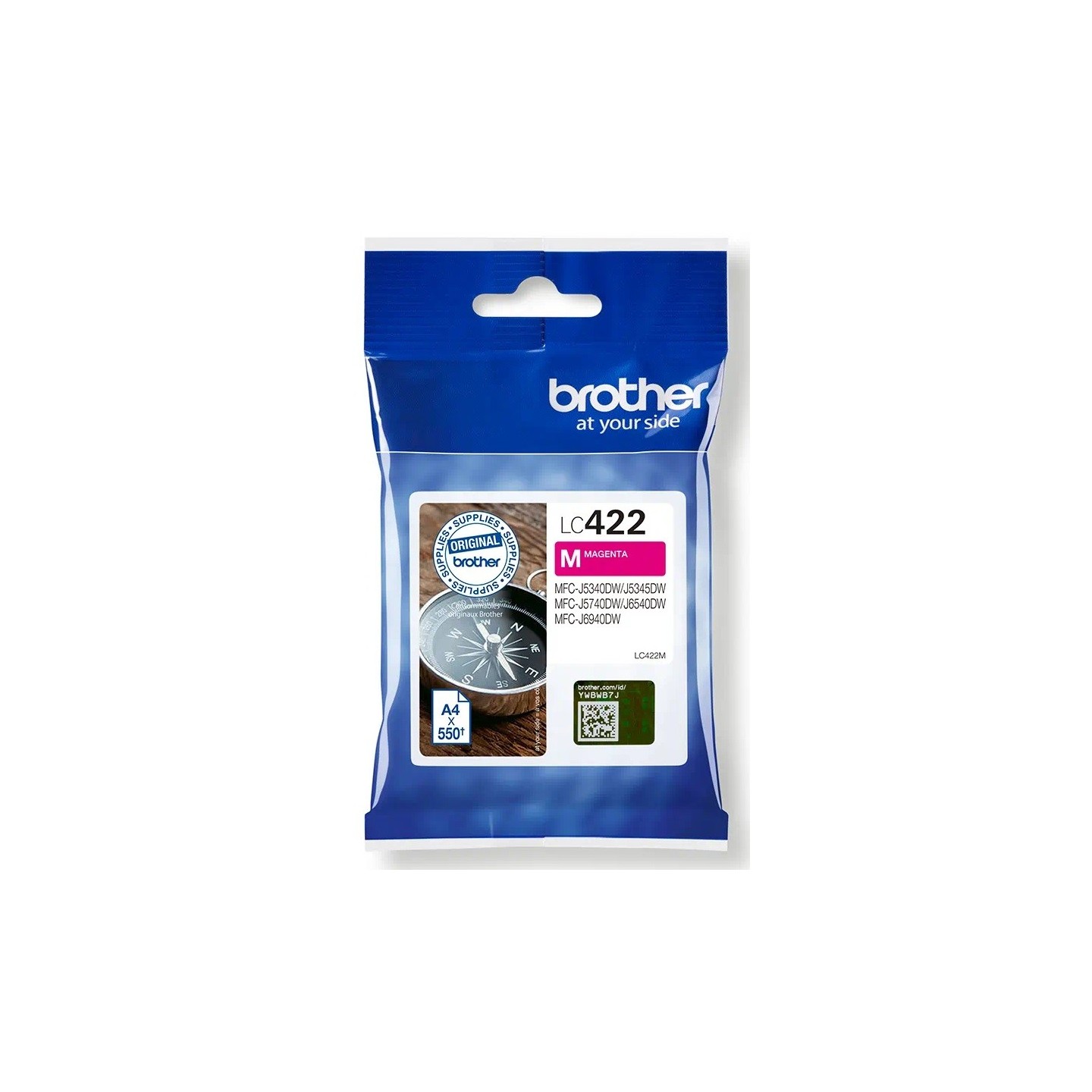 Cartouche Magenta Brother pour MFC-J5340dw / MFC-J5345dw / MFC-J5740dw