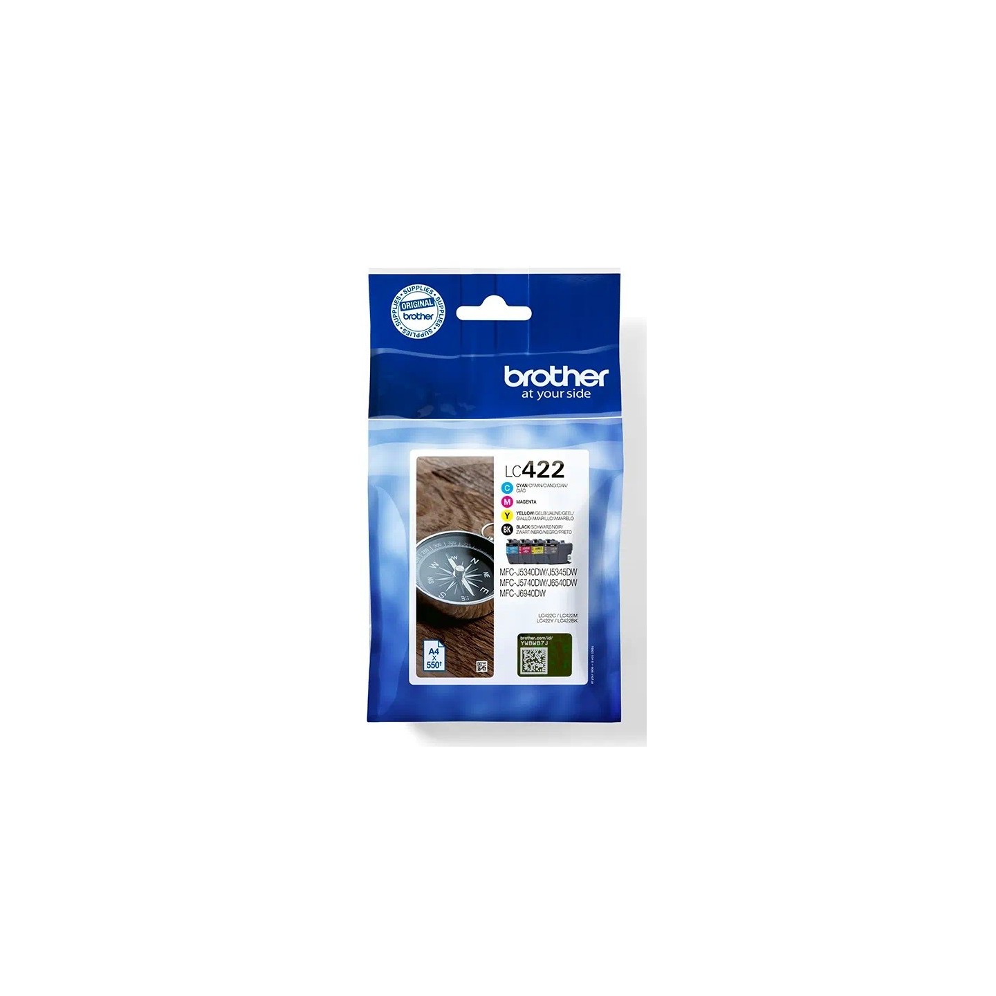 Pack 4 Cartouches Brother pour MFC-J5340dw / MFC-J5345dw / MFC-J5740dw