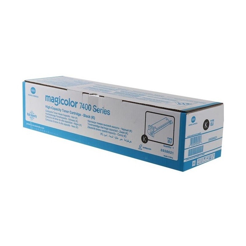 Toner noir Konica Minolta pour Magicolor 7450