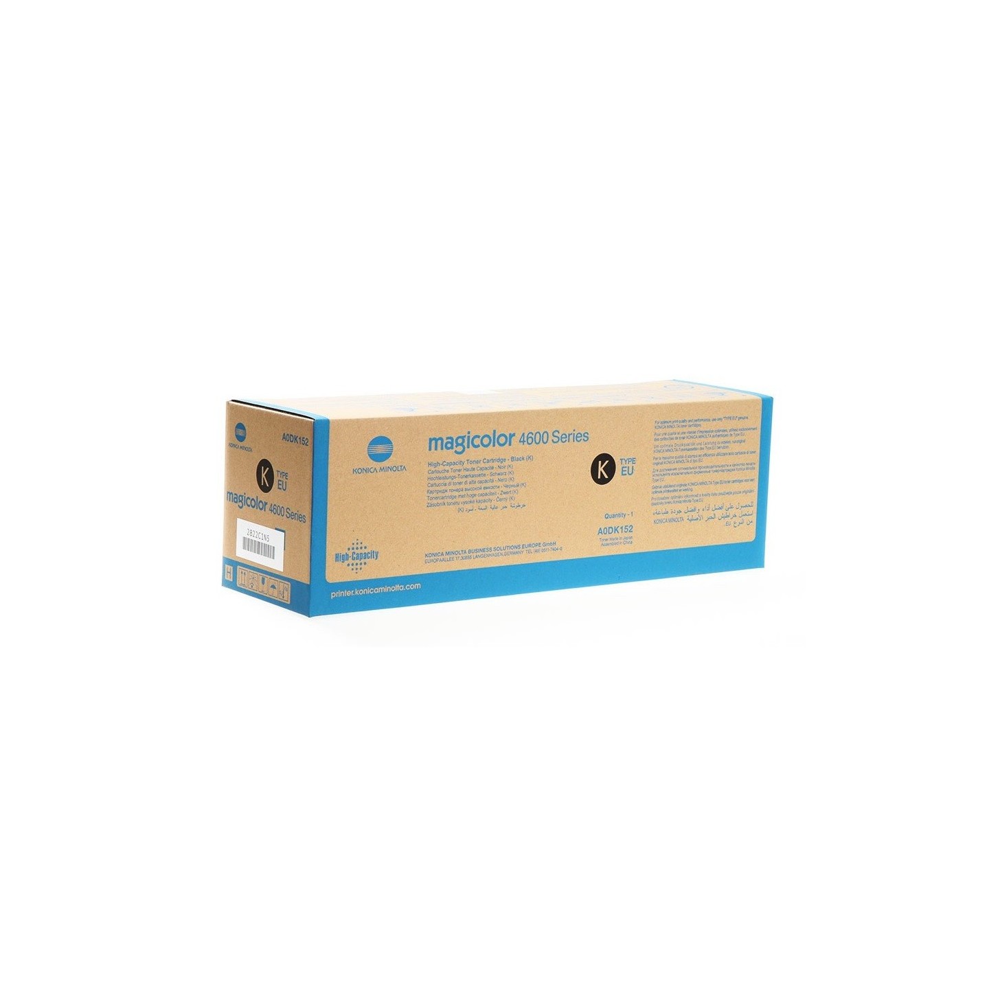 Toner Noir Konica Minolta pour Magicolor 4650E / 4650DN / 4690MF, Toner Express : achat en ligne de Toner Noir Konica Minolta po