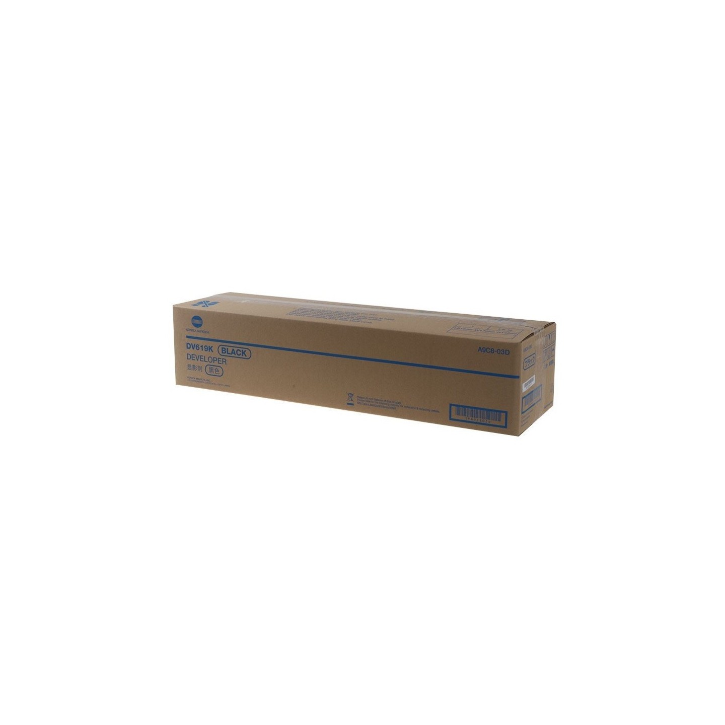 Développeur noir Konica Minolta pour Bizhub C458/ C558/ C658 (DV-619K)