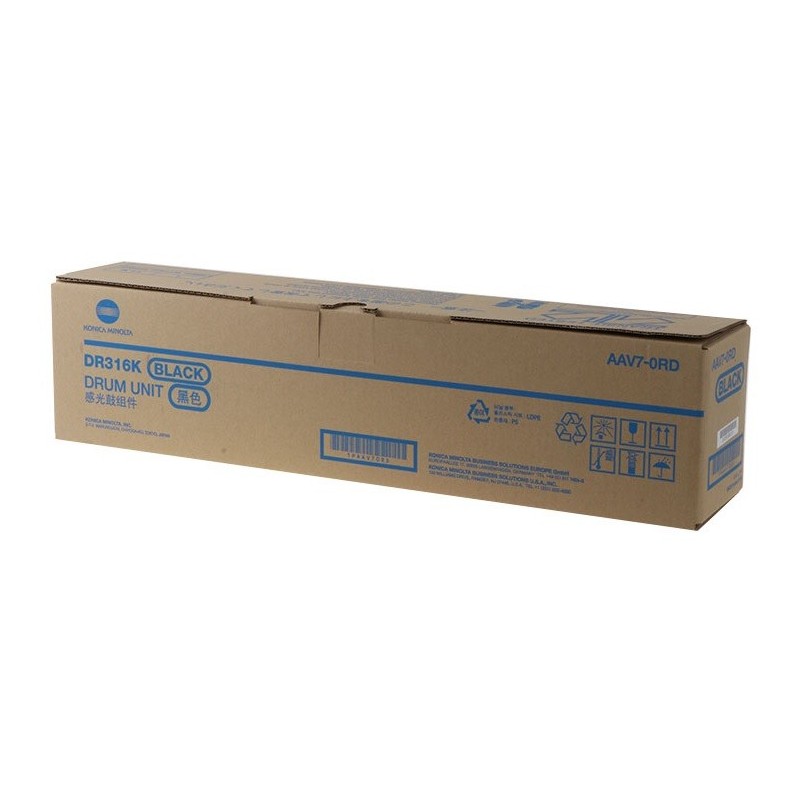 Tambour Noir Konica Minolta pour Bizhub C250i/ 300i/ 360i (DR316K)