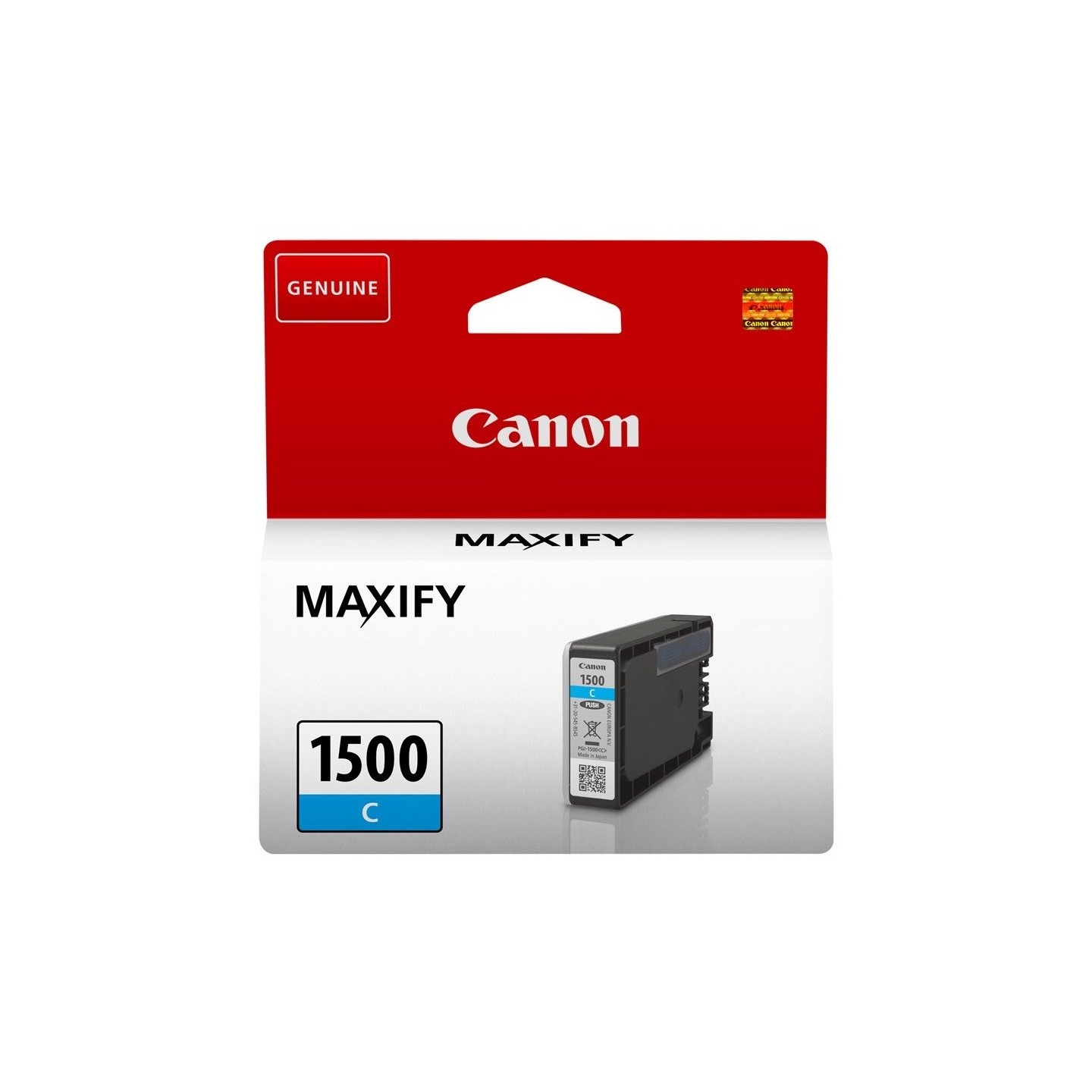 Cartouche jet d'encre Cyan Canon PGI-1500C pour MB2050,...