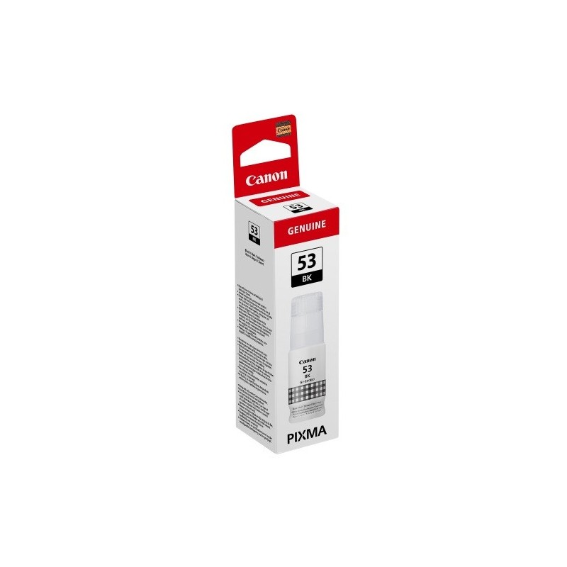 Cartouche d'encre noir Canon GI-53BK pour Pixma G550...
