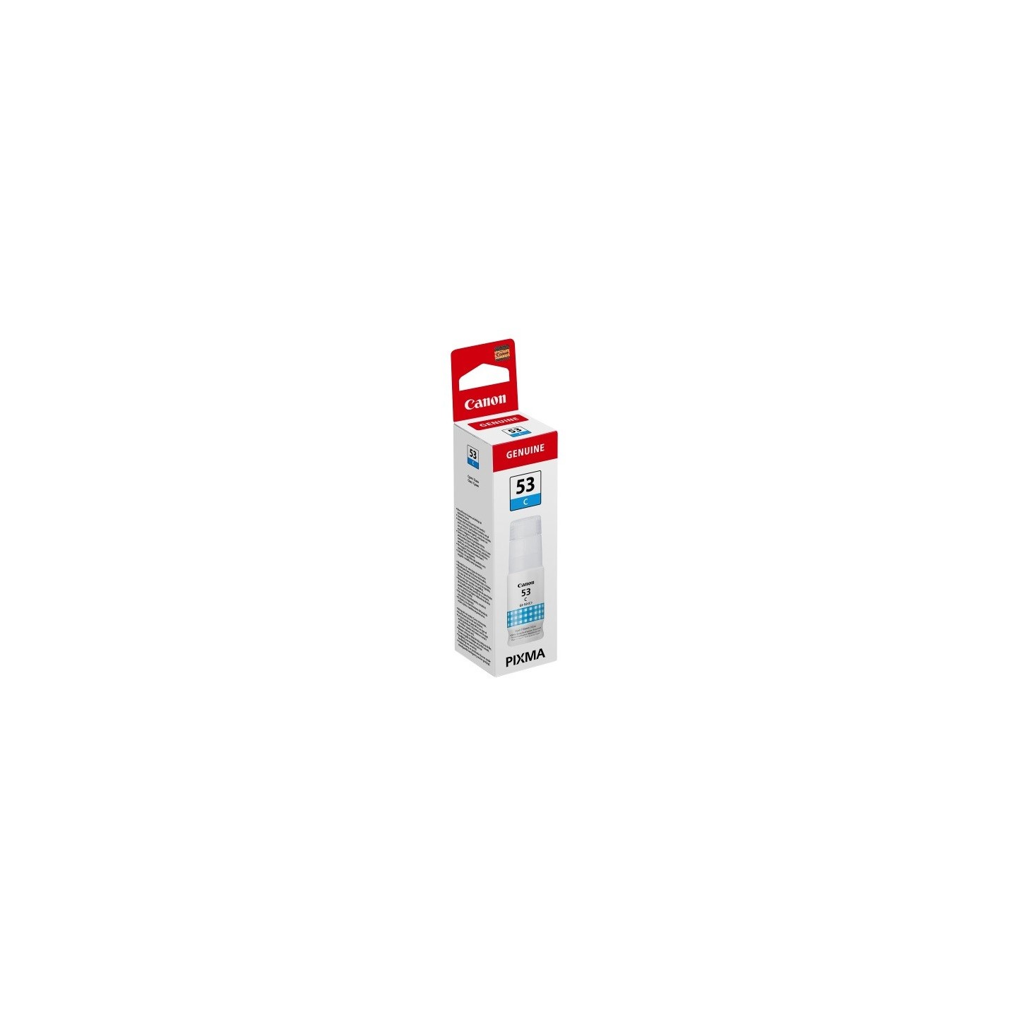 Cartouche d'encre Cyan Canon GI-53C pour Pixma G550...