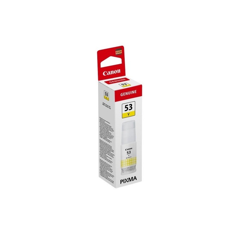 Cartouche d'encre Jaune Canon GI-53Y pour Pixma G550...