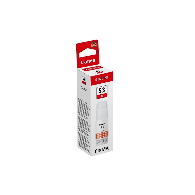 Cartouche d'encre Rouge Canon GI-53R pour Pixma G550...